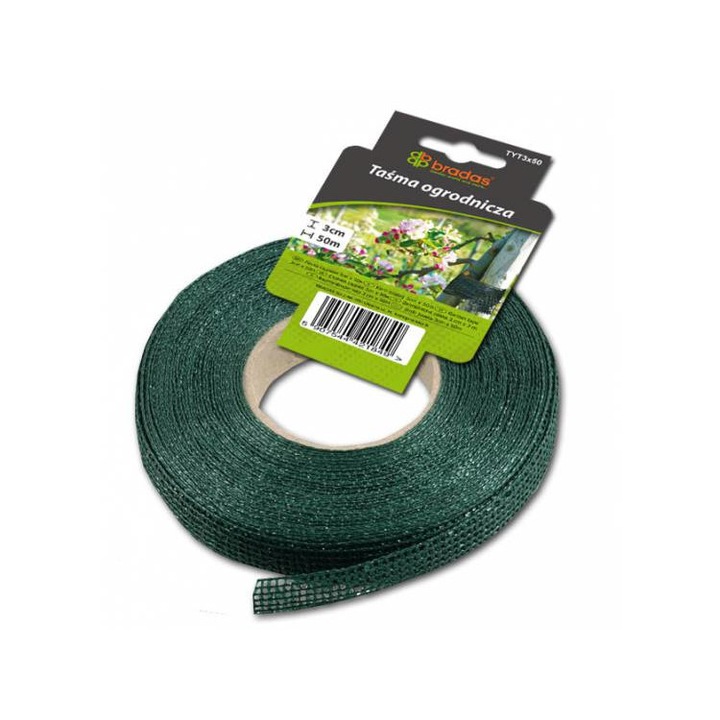 Banda de gradina Bradas TYT3x50, 3x500cm, Verde