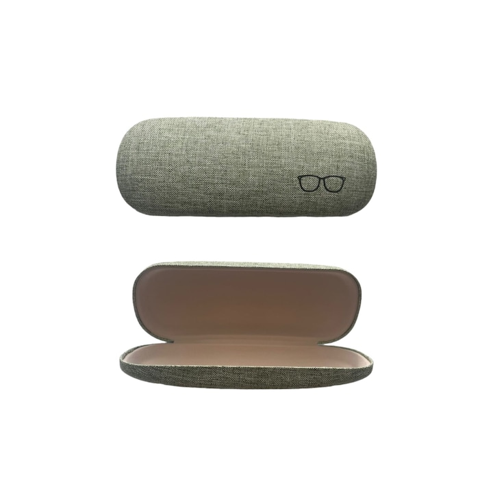 Set 2 buc toc pentru ochelari 16cm x 6cm, AVI-37251, verde Verde