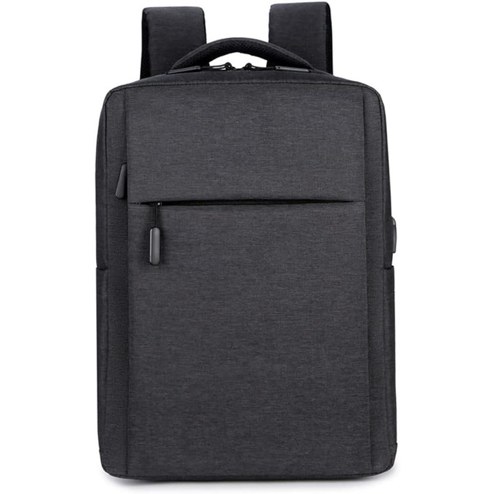 ZUNSEAT laptop hátizsák, nylon/poliészter, többfunkciós vízálló, strapabíró, szürke, 41x29x12cm