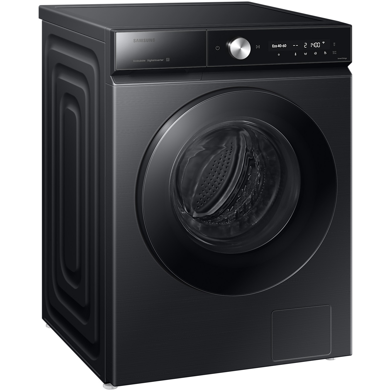 Masina de spalat rufe Samsung Bespoke AI WW11DB8B95GBU4, 11 kg, 1400 rpm, Clasa A, AI Wash, AI Ecobubble, Auto Dispense, Quick Bubble 39 min, Negru