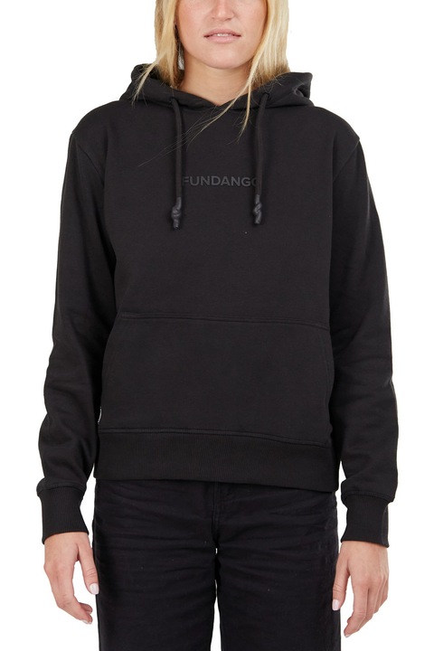 Pulover Fundango Mirage Hooded Sweatshirt, Negru
