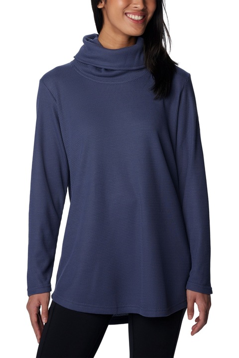 Pulover Columbia Holly Hideaway Waffle Cowl Neck Pullove, Albastru