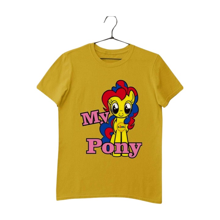 My Lidl pony gyerek póló, Sárga