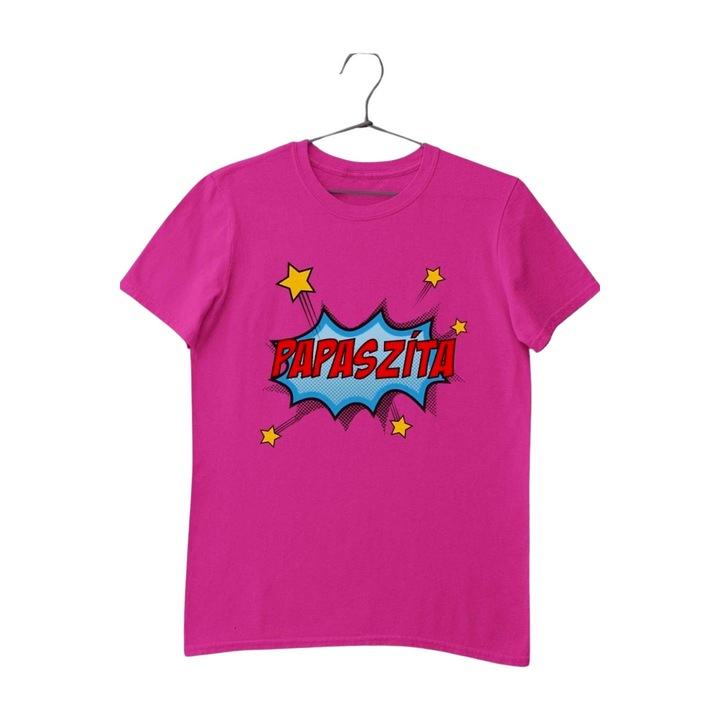 Papaszíta felirat gyerek póló, Rózsaszín