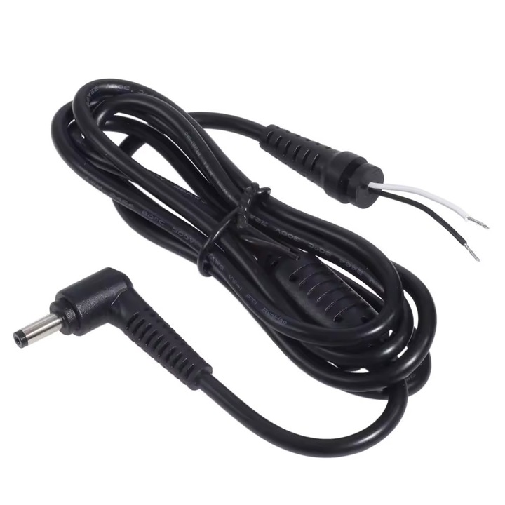 Cablu alimentare laptop YISHIFD, conector 4.0x1.35mm, negru, 1.2m