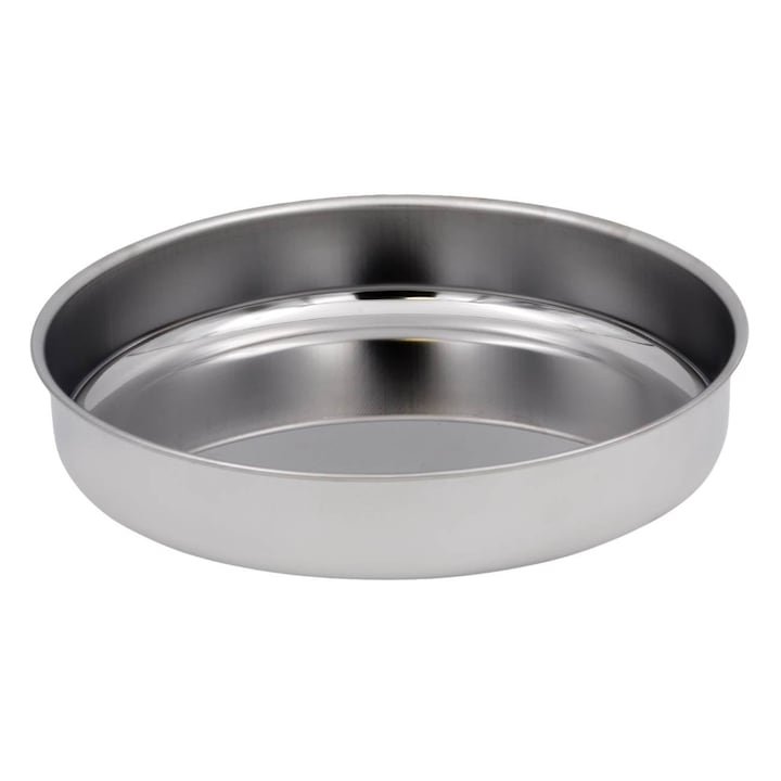 Tava de copt din otel inoxidabil rotunda Shopiens®, 30 x 6 cm