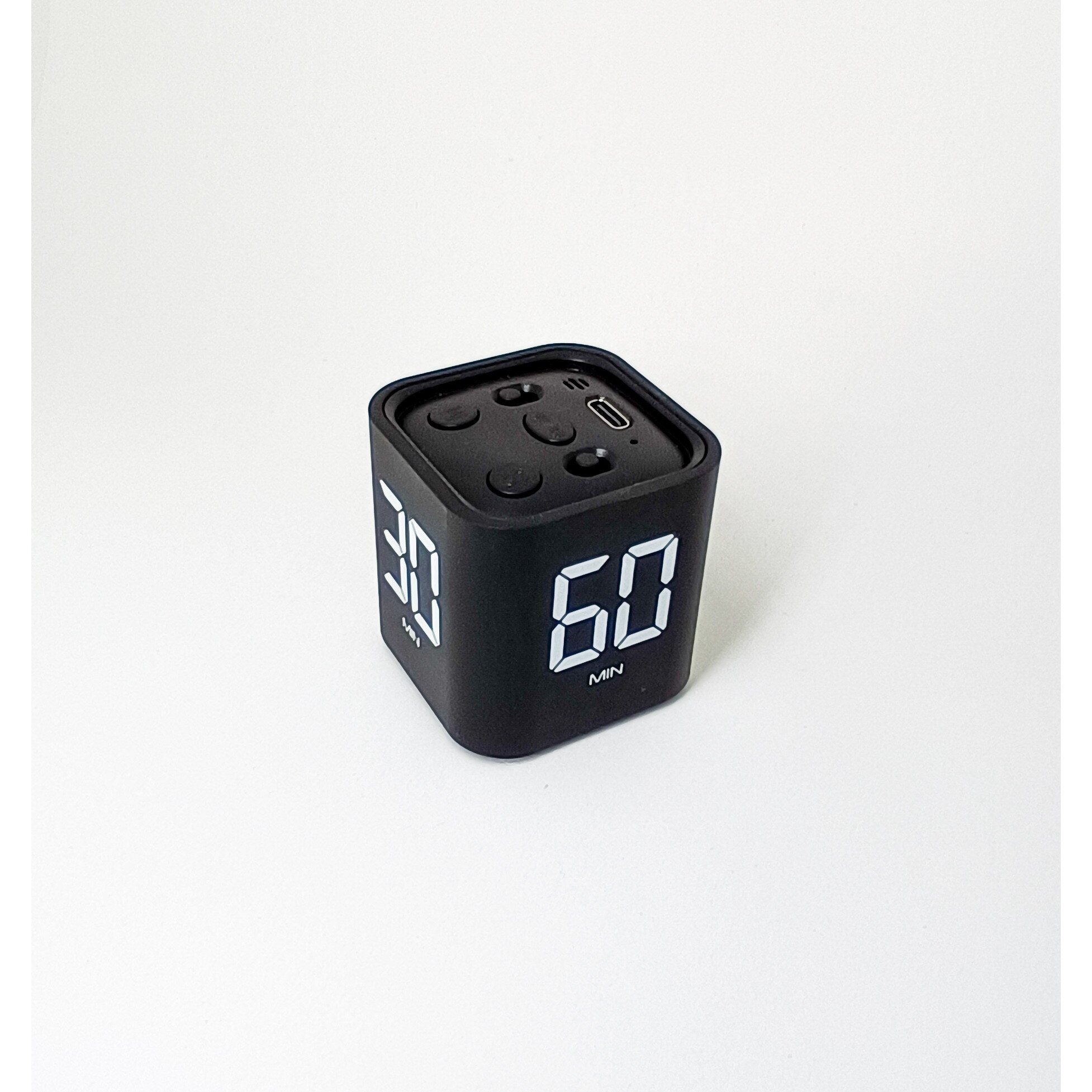 Cronometru digital Gravity timer F4, incarcare USB, afisaj LED, negru ...