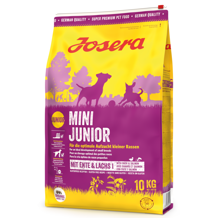Суха храна за кучета Josera MiniJunior, 10 кг