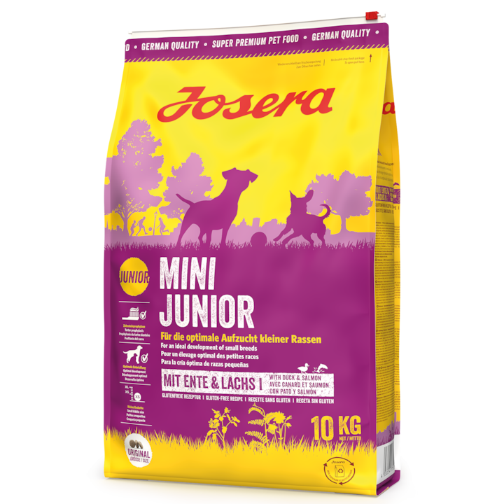 Hrana uscata pentru caini Josera MiniJunior, 10 Kg