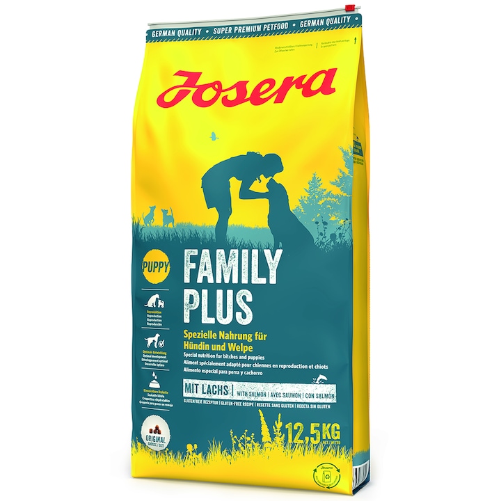 Hrana uscata pentru caini Josera FamilyPlus, 12.5 Kg