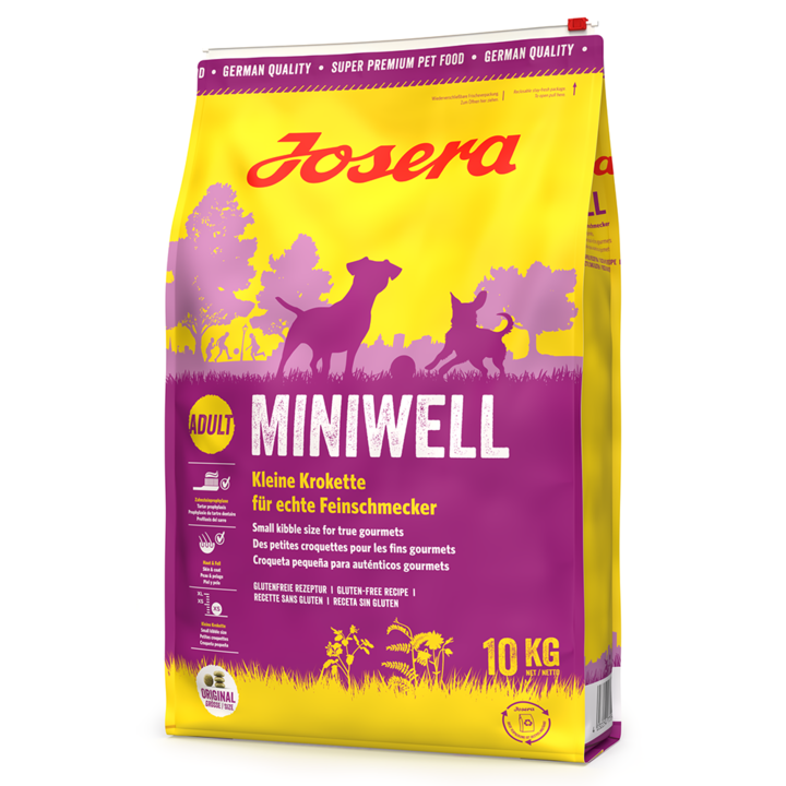 Суха храна за кучета Josera Miniwell, 10 кг