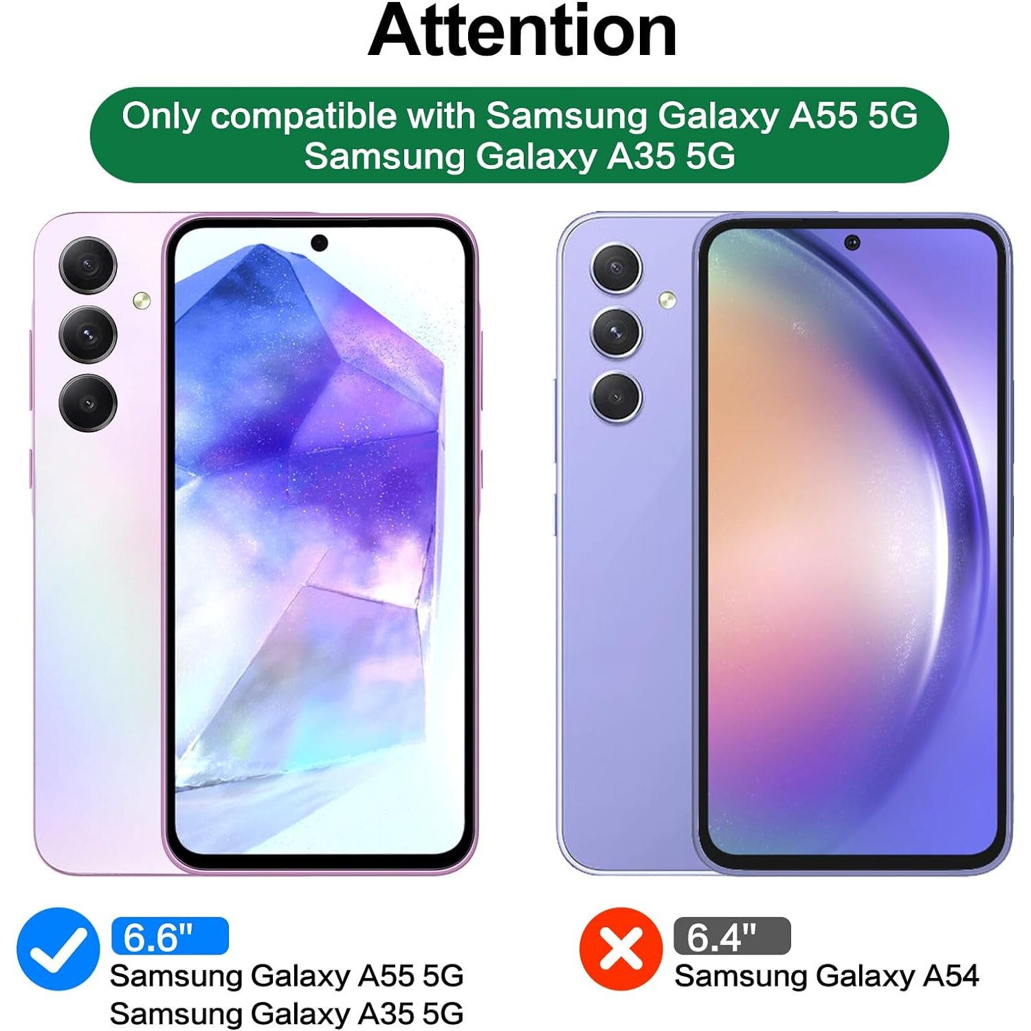 Folie sticla compatibila cu Samsung Galaxy A55 - Contur negru ALC