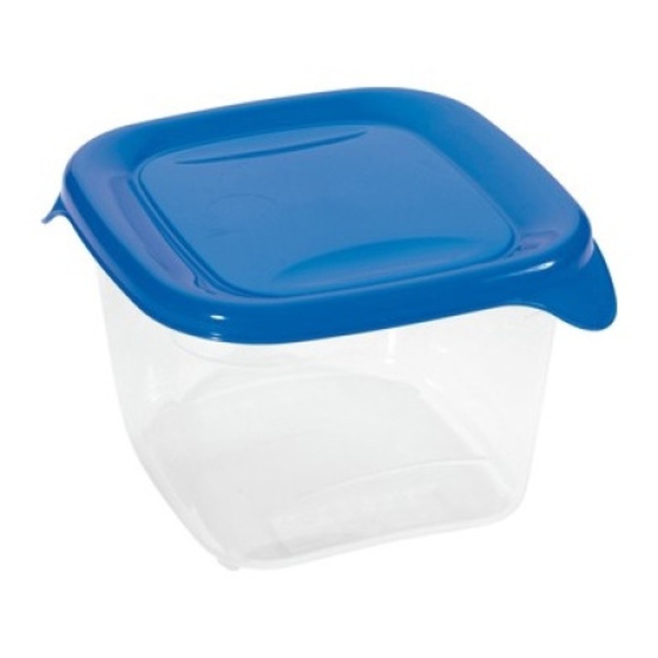 Recipient pentru alimente Fresh&Go, Albastru/Transparent 1,2 L