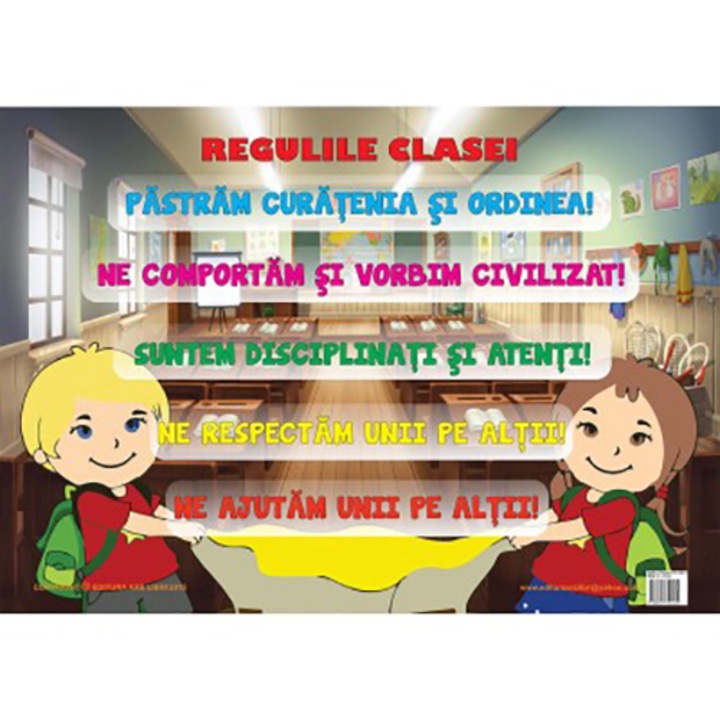 Plansa - Regulile clasei (plansa 50x70cm)