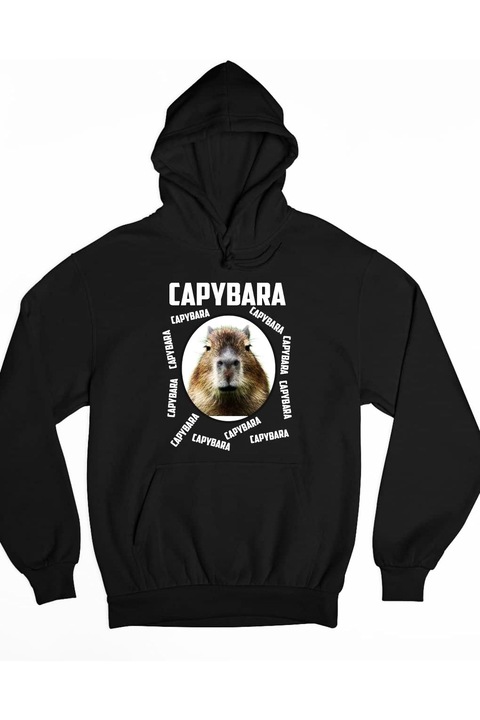 Pulover de dama Capybara capibara, Negru