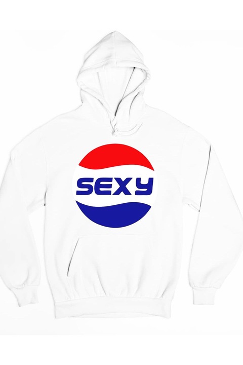 Pulover sexy pentru bărbați, Alb