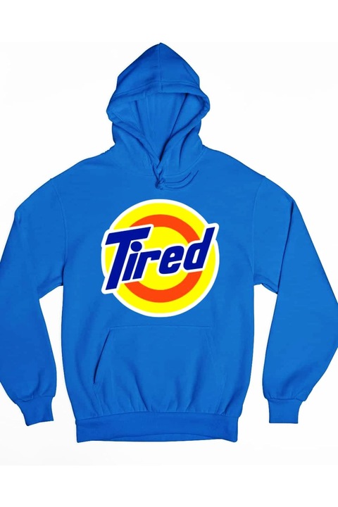 Pulover de dama obosit, Albastru royal