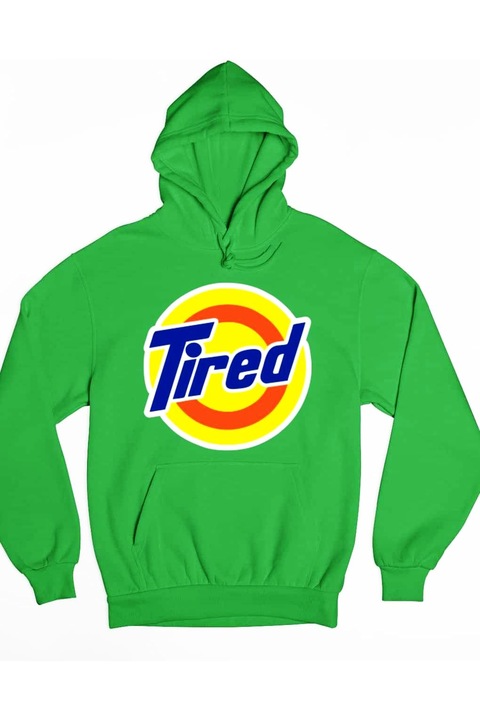 Pulover pentru bărbați obosit, Verde