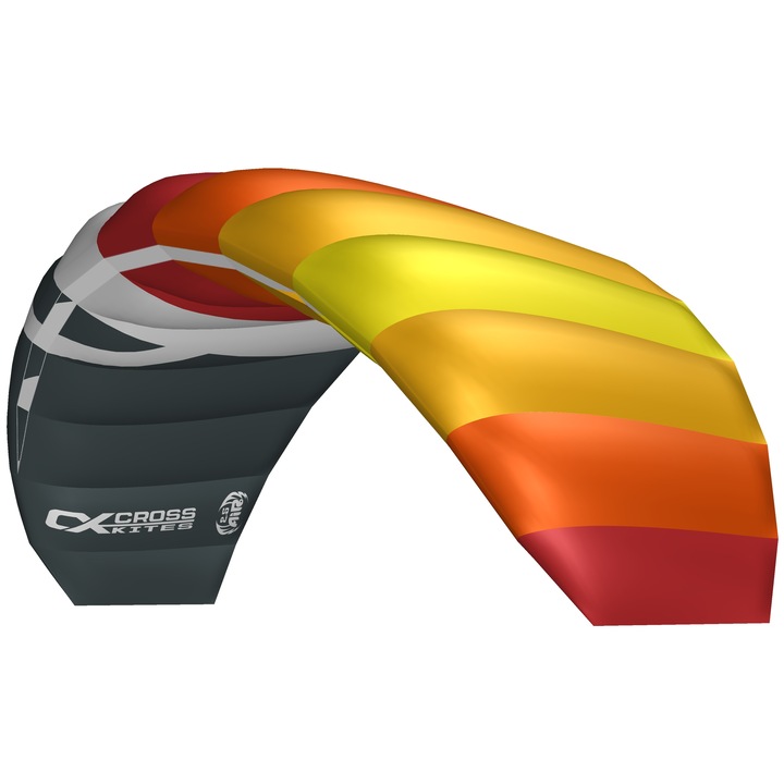 Zmeu, CrossKites, 2.5m, Multicolor