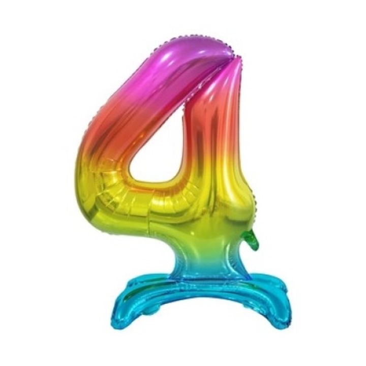 Балон, GoDan, цифра 4, 74 см