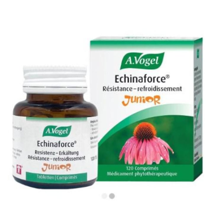 Supliment alimentar A.Vogel Echinaforce Junior, 120 tablete masticabile