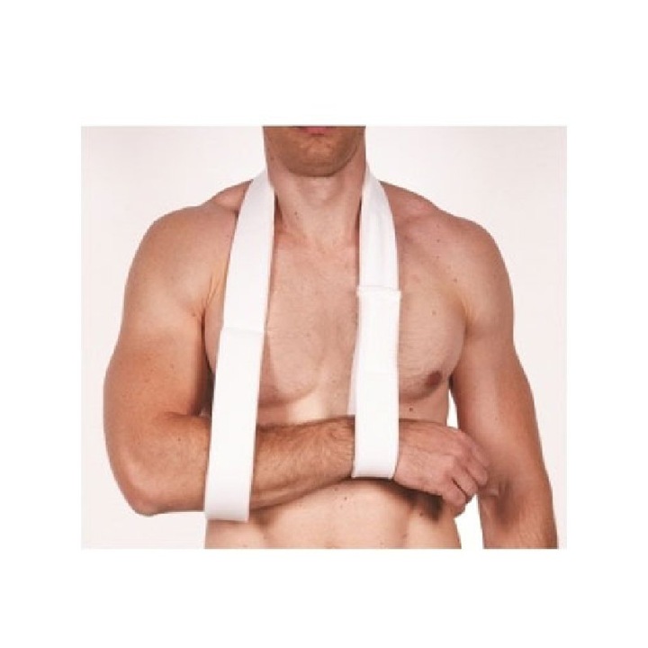 Bandaj dublu pentru incheietura mainii ADCO, ajustabil cu Velcro, one size