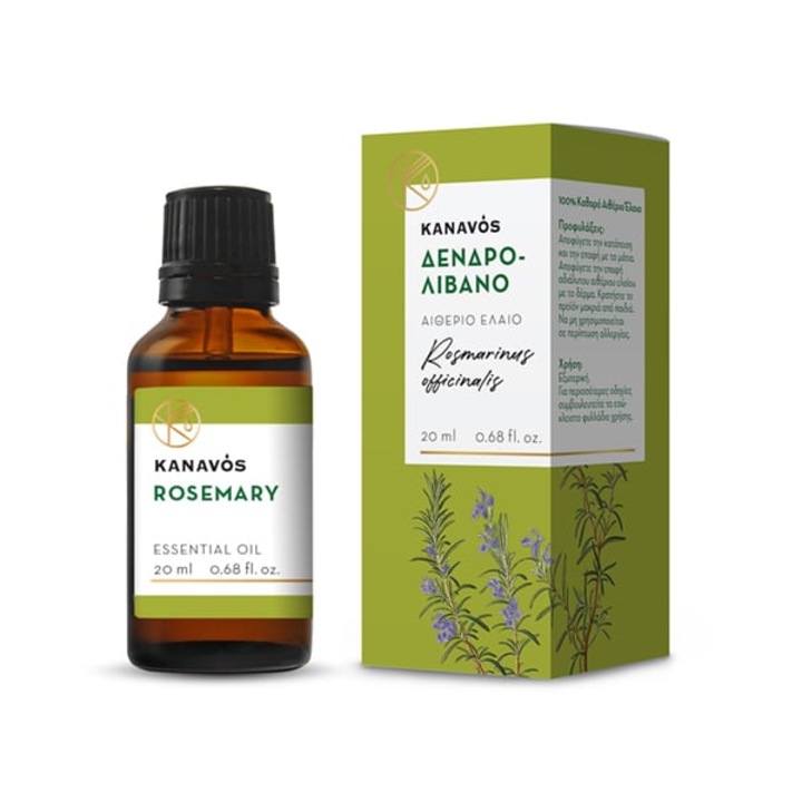 Ulei esential de rozmarin Kanavos, aromaterapie, 20ml