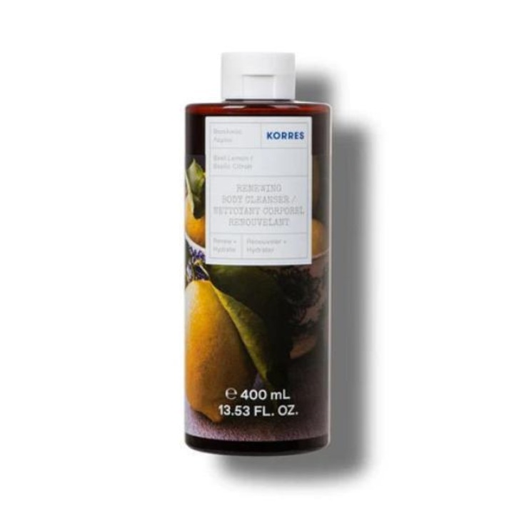 Gel de dus Korres, lamaie, 400ml