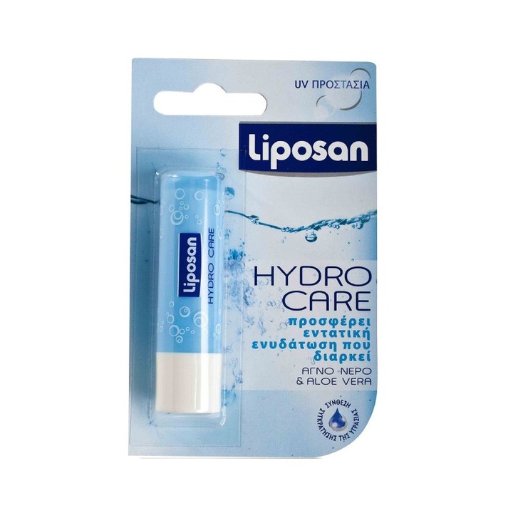 Balsam de buze hidratant, Liposan, SPF15, 4.8gr, Transparent