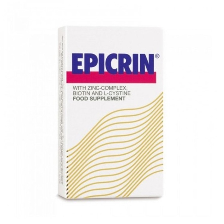 Supliment alimentar pentru par si unghii Epicrin, 30 capsule
