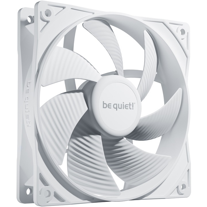 Вентилатор Be quiet! PURE WINGS 3 120мм 1600 rpm, Rifle bearing, 4-pin PWM, Бял