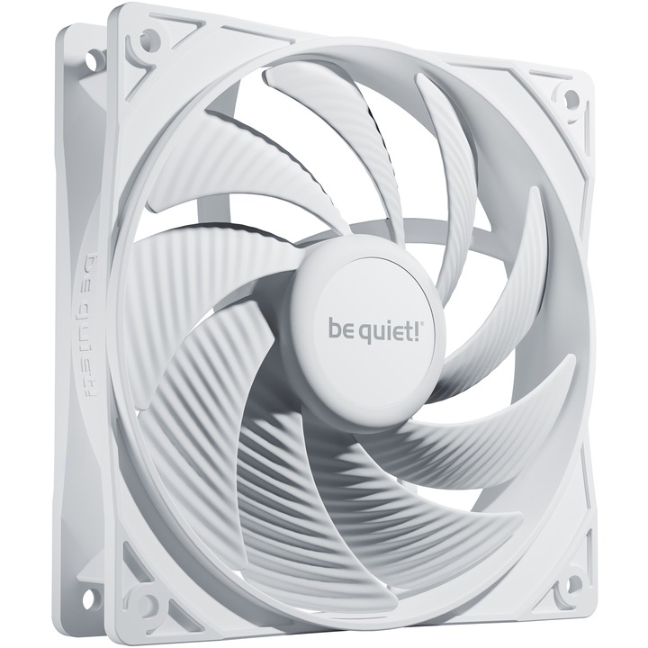 Вентилатор Be quiet! PURE WINGS 3 PWM"120мм 2100 rpm, Rifle bearing, 4-pin PWM, Бял
