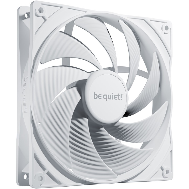 Вентилатор Be quiet! PURE WINGS 3 PWM"140 мм 1800 rpm, Rifle bearing, 4-pin PWM, Бял