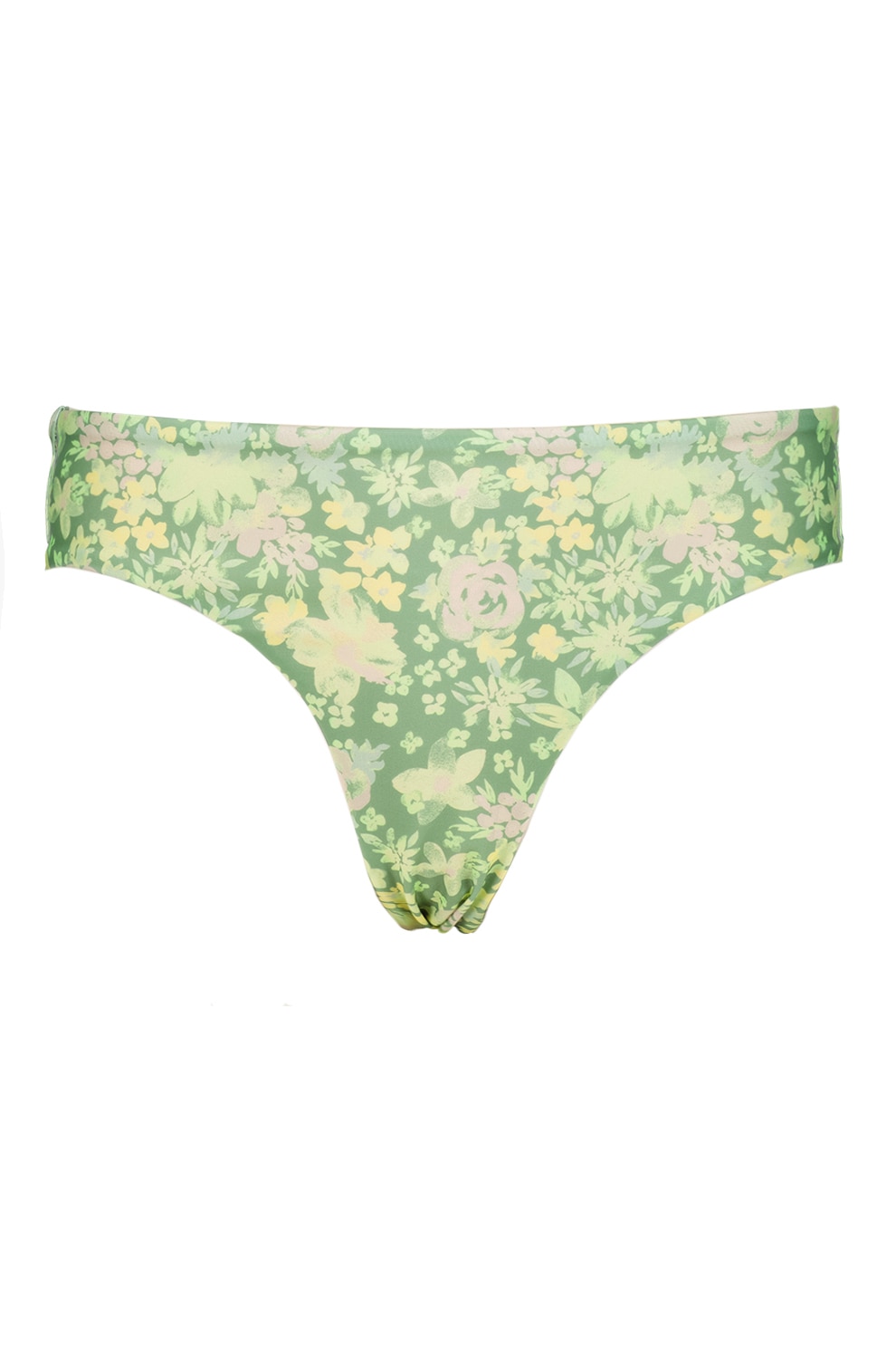 Vero Moda, Slip cu model, Verde, Galben, Roz, L