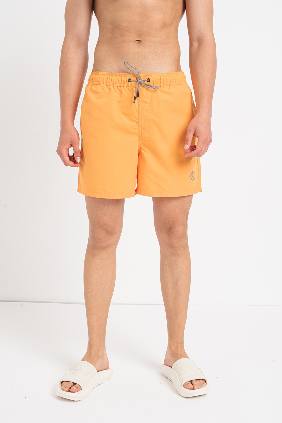 QUIKSILVER, Pantaloni scurti de baie cu snur de ajustare, Negru