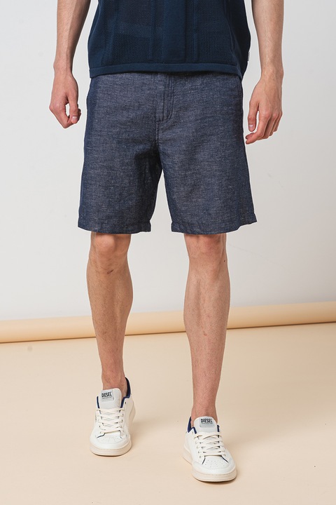 Selected Homme, Owen lentartalmú chino rövidnadrág, Tengerészkék