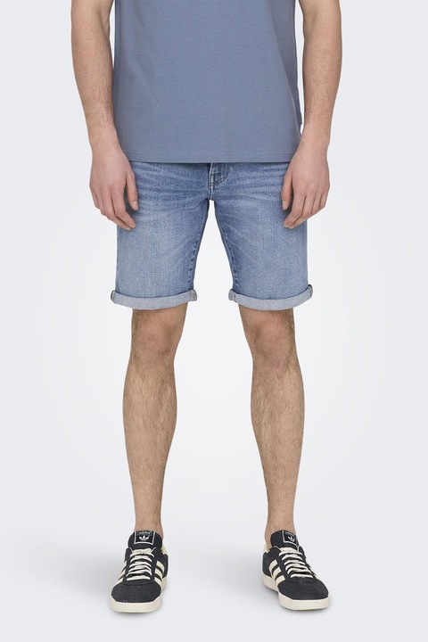 Only & Sons, Blugi scurti uni, Albastru deschis