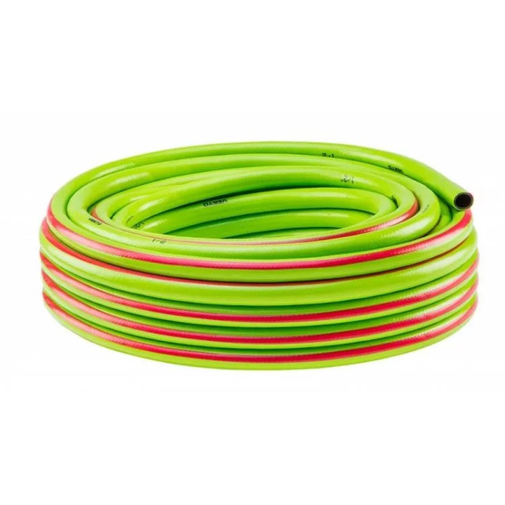 Locsolótömlő, locsolócső, slag 1col 50 méteres, UV álló, zöld