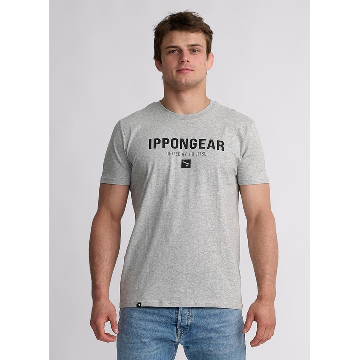 Тениска Ippon Gear Claim BJJ Grey, Сив