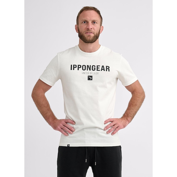 Тениска Ippon Gear Claim Judo Бяла, Бял