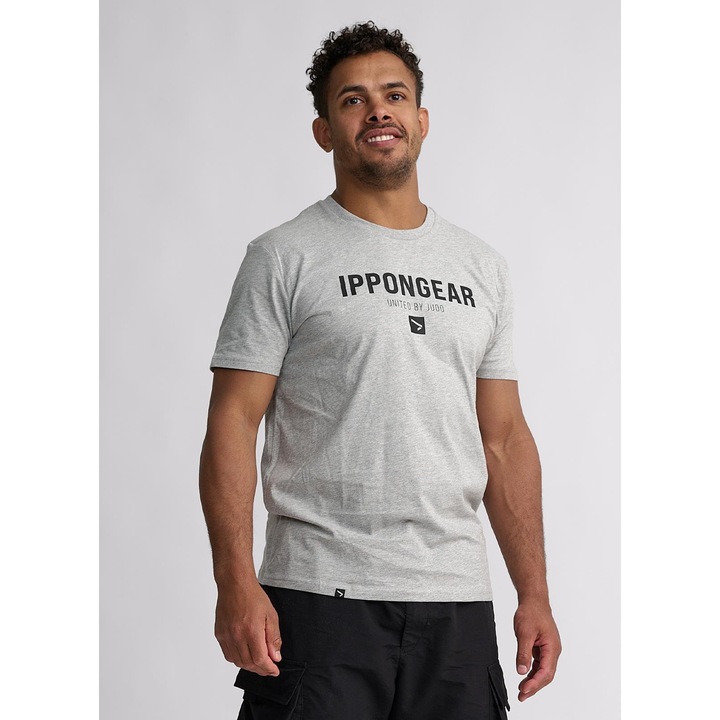 Тениска Ippon Gear Claim Judo Grey, Сив