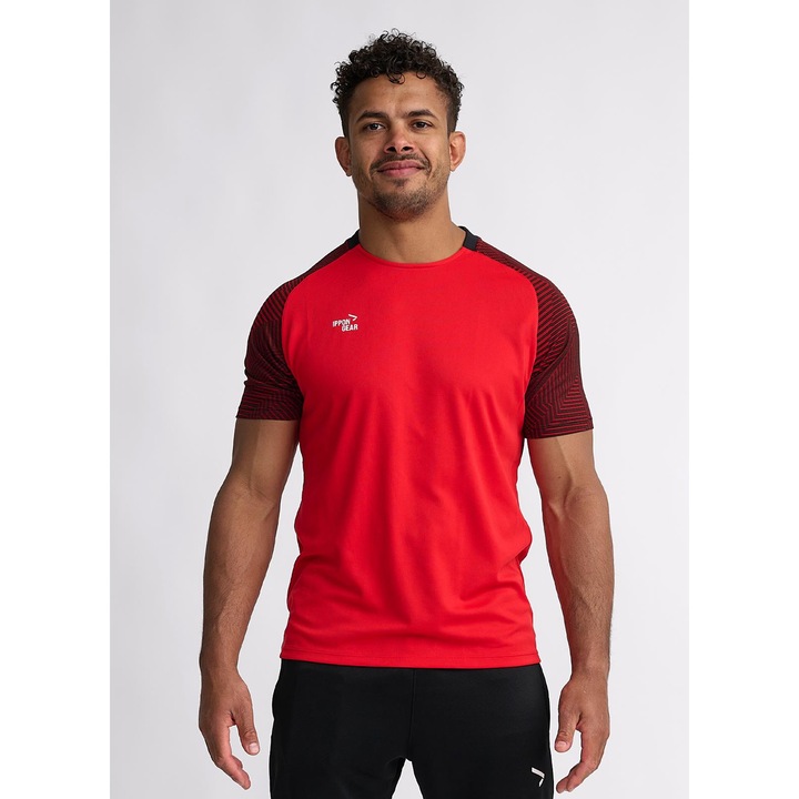 Тениска Ippon Gear Performance Red/Black, Червен/Черен