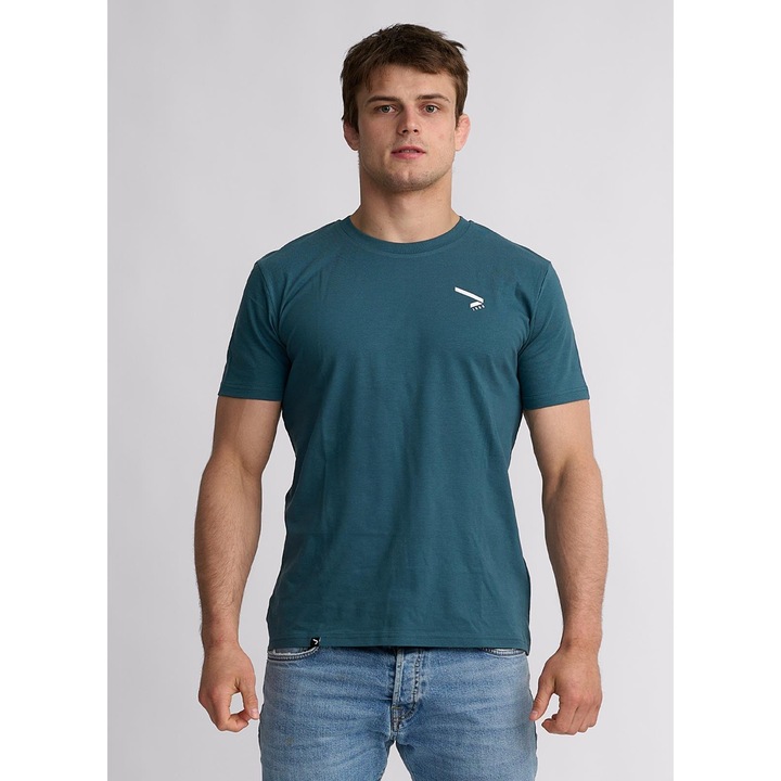 Ippon Gear Big Print Джудо тениска Зелено-Синя, Зелен/Син