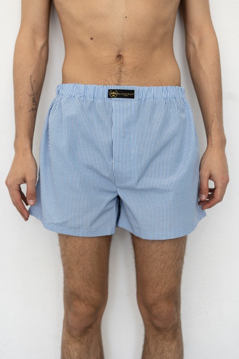 Boxeri 100% Bumbac, Albastru inchis