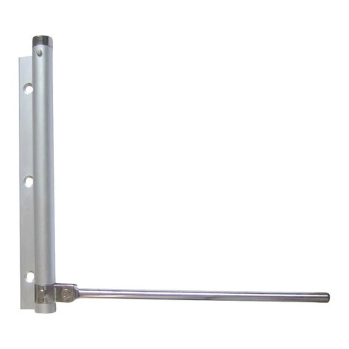 Brat Cu Arc Ibfm 186x175 Mm, Aluminiu, Pentru Inchidere Usa/poarta