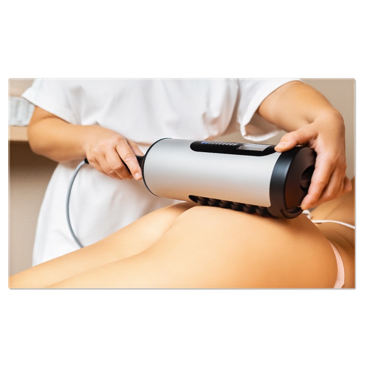 Картина на платно LPG Антицелулитен масаж в салон за красота Релаксиращо и професионално изживяване за грижа и лечение на тялото 70x50CM