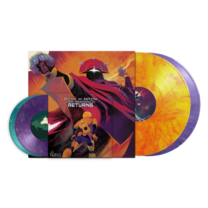 Vinil Dublu Colorat, Black Screen, Risk of Rain Returns, 2xLP+2xEP, Multicolor