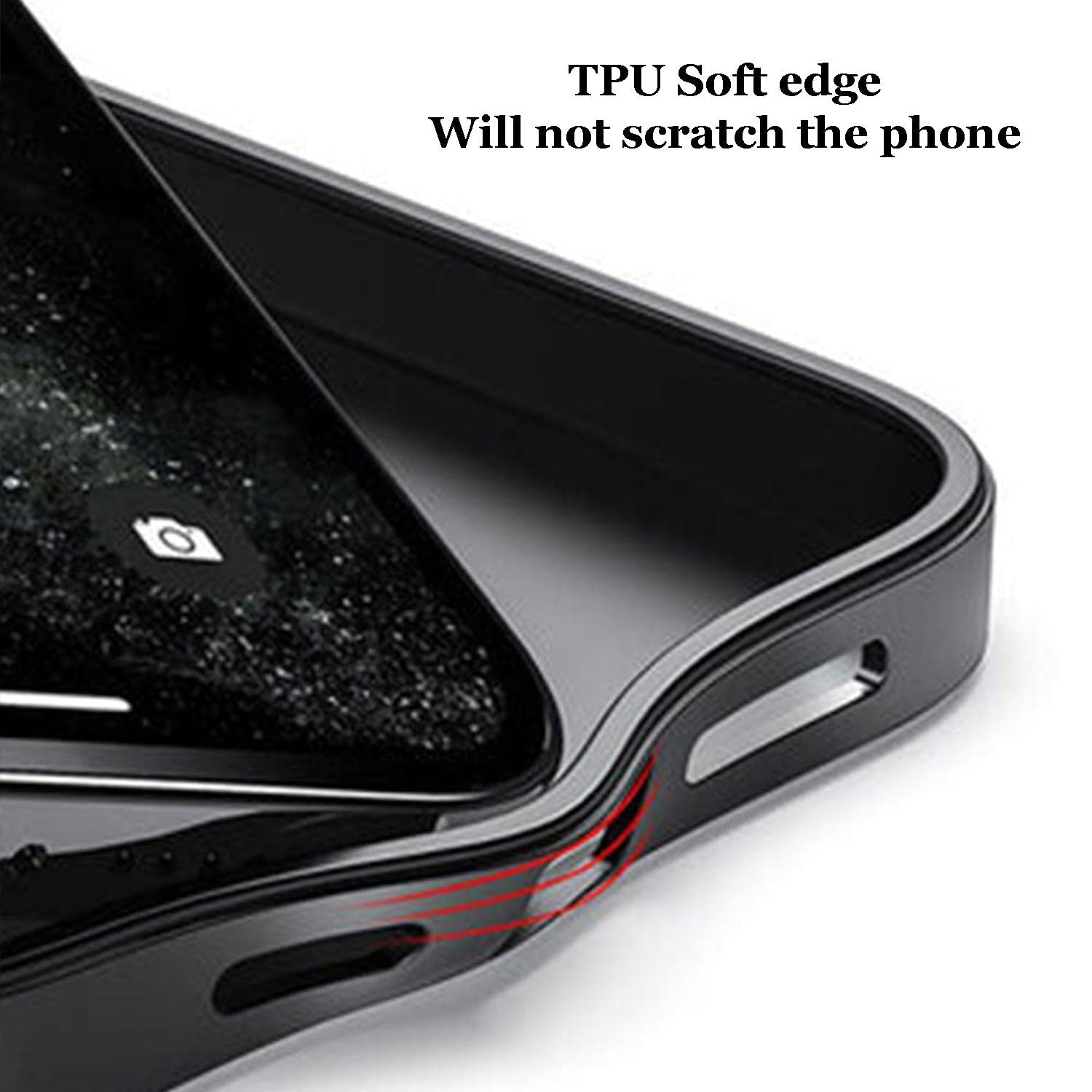 Husa BestCase® MaxSafe, Compatibila Cu Apple iPhone 15 Plus, Black And White, HD Colors, Anti-soc, Protectie Camera, Margini ridicate pentru protectia ecranului, G 1411