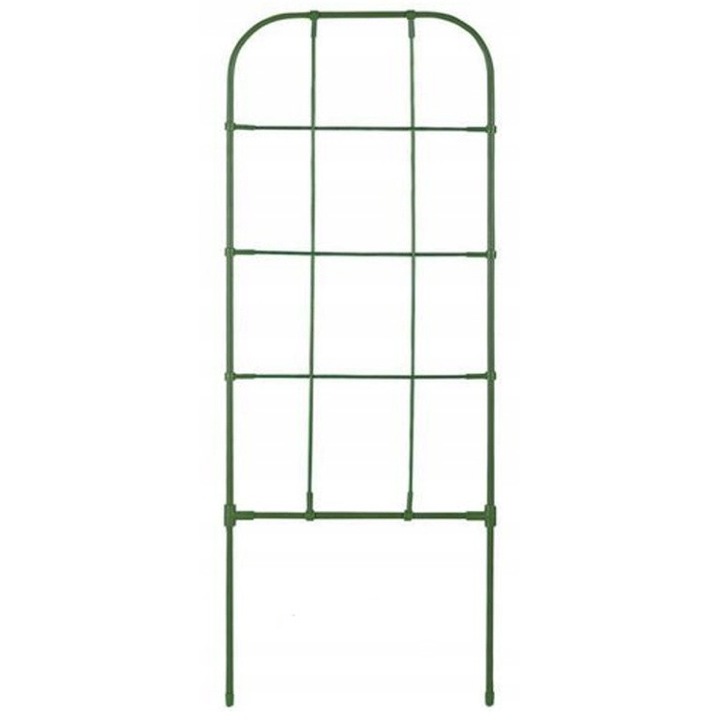 Suport pentru plante agatatoare, Floraland, plastic, verde, 75x26cm