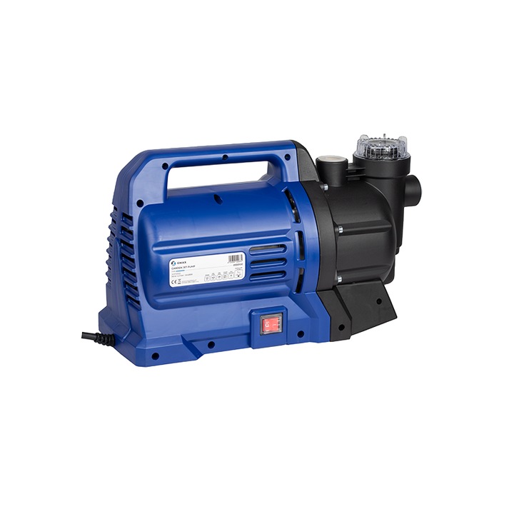Pompa de apa autoamorsanta Gmax JGP, Cu filtru incorporat, Debit maxim 4.2 m3/h, 1100W, Coloana de apa 45m, adancime de aspiratie 9m